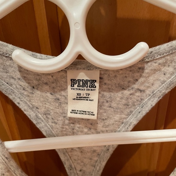 PINK Victoria’s Secret essential racerback tank top (sleepwear) - Picture 3 of 3